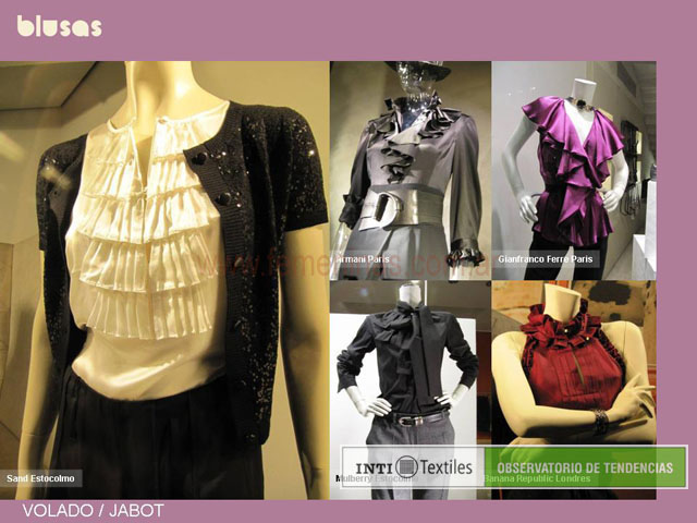 Blusas para mujer moda otoño invierno 2010